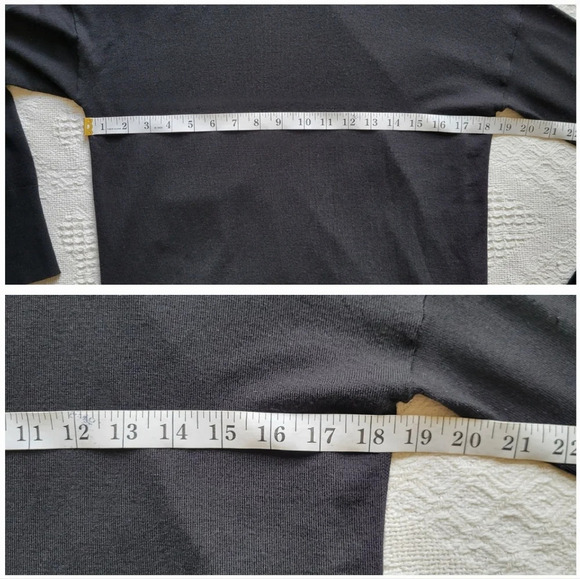 Babaton Lightweight 100% Wool Long Sleeve  Turtleneck - XS - Picture 10 of 12